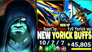 New Yorick Buffs made our Season 14 Build guide a 1v9 CARRY MONSTER  LoL Yorick Gameplay [upl. by Adnuhsor]