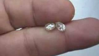 296ct total weight Briolette diamonds with a soundtrack [upl. by Rettke496]