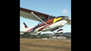 Reims Rocket Takeoff Brighton Beach aviation microsoftflightsimulator british cessna [upl. by Delanty]