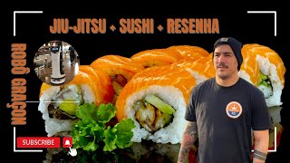 JiuJitsu Sushi e muita resenha com direito a robô garçom [upl. by Handler507]