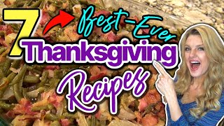 7 BestEver THANKSGIVING DINNER RECIPES you do NOT wanna Miss  Easy HOLIDAY DINNER RECIPES [upl. by Tai367]