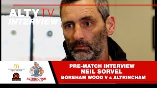 PreMatch Interview  Neil Sorvel  Boreham Wood Vs Altrincham  March 2024 [upl. by Ethbinium497]