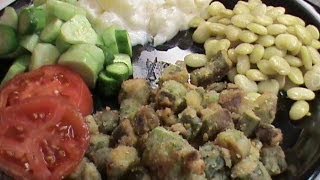 Easy Fried Okra Country Style [upl. by Ahsieka]