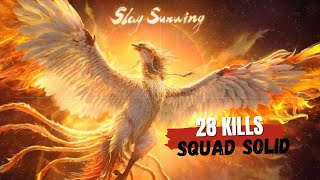 NARAKA BLADEPOINT  SLAYING SUNWING  SOLID SQUAD  28 KILLS [upl. by Nnilsia324]