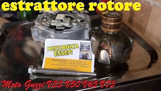 Costruire estrattore per rotore generatore  Alternatore Moto Guzzi V35 V50 V65 V75 [upl. by Whittemore954]