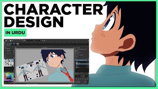 CHARACTER DESIGN PROCESS  URDU \ HINDI [upl. by Ansev]