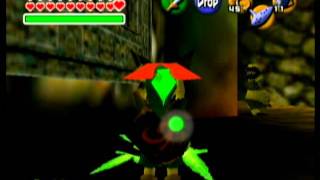 OoT Dodongos Cavern Bombchu Ground Jump Method 1 [upl. by Aynodal]