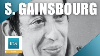 Serge Gainsbourg quotLa chanson comme un divertissementquot  Archive INA [upl. by Oam]