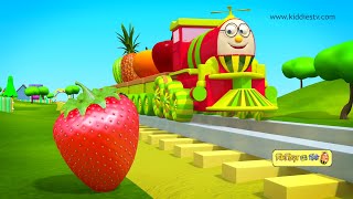 Humpty the Train on a Fruits Ride  हम्प्टी ट्रैन और उसके फल दोस्तों से मिलिए  Kiddiestv Hindi [upl. by Fang710]