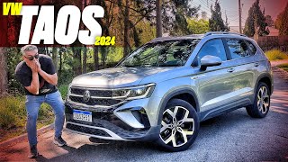 VW Taos Highline 2024  GANHOU EQUIPAMENTOS E MANTEVE O QUE ERA BOM TÁ AQUI O MELHOR SUV MÉDIO [upl. by Neva]