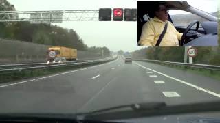 Video Invoegen op een autosnelweg [upl. by Towrey]