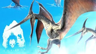 Two fishing methods with Pteranodon in Evrima The Isle [upl. by Hanzelin]