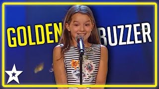 10 Year Old Sings Amazing Cover From The Greatest Showman  Kids Got Talent [upl. by Yllas389]