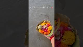 quotHar Har Gange A Spiritual Journey Through Haridwar  Divine Ganga Aarti Experiencequot🫶🏻💕 ytshorts [upl. by Kattie]