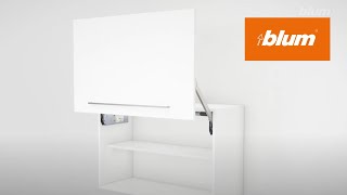 How to assemble lift up lift system AVENTOS HL top  Blum [upl. by Burner877]