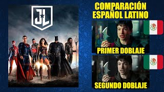 La Liga de la Justicia 20172021 Comparación del Doblaje Latino  Theatrical Cut amp Snyder Cut [upl. by Ardussi]