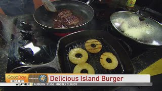 Cooking up Island Burgers with Chef James Williams [upl. by Leeann]