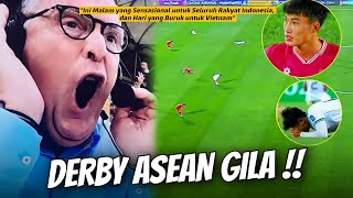 Komentator Eropa  quotMereka Benarbenar Hancurkan Vietnamquot  Full Komentator Gol amp Kemenangan Timnas [upl. by Rajiv]