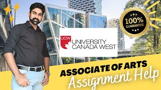 University Canada West  Associate of Arts  Score 100 in Assignments assignmenthelp profankit [upl. by Peck]