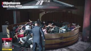 I spent OVER 10 HOURS dragging everyone in Mendoza to a grape presser in Hitman 3 [upl. by Pros58]