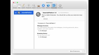 How to remove EssentialPlatform  potentially unwanted application using Combo Cleaner [upl. by Itnuahsa]