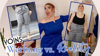 Curvy Live TRY ON Haul mit Yoins amp Happiness Boutique  Missesviolet 💜 [upl. by Brendis]