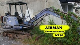 Abandoned AIRMAN AX30 Mini Excavator [upl. by Abbott]