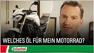 Welches Motoröl ist das beste für mein Motorrad  Arten von Motorrad Motoröl  Castrol Deutschland [upl. by Agatha560]