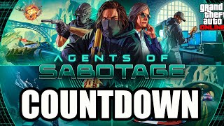 GTA 5 Online New Agents Of Sabotage DLC Countdown Live [upl. by Aramal]