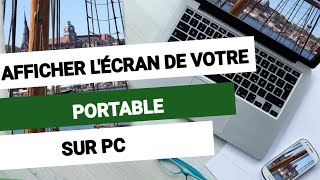 Comment afficher lécran de son portable sur son PC par câble [upl. by Joellyn312]