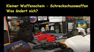 Neues Waffengesetz und Schreckschusswaffen  kleiner Waffenschein  Was ändert sich im Waffenrecht [upl. by Edlyn]