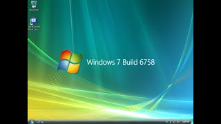 Taking a look at Windows 7 Build 6758 [upl. by Noirrad]