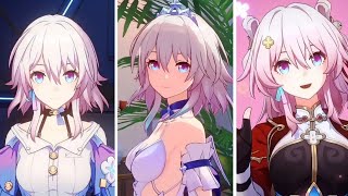 All March 7th outfit  Honkai Star Rail 22 [upl. by Lorin129]