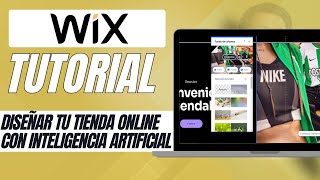 Como diseñar una pagina web en Wix con ayuda de la IA [upl. by Gwendolin]