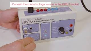 DS4 Bi phasic Stimulus Isolator  Quick Start Tutorial [upl. by Rannug578]