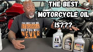 Amsoil Mobil 1 Harley Syn3The Best Motorcycle Oil Is [upl. by Jacoba221]