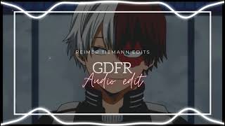 GDFR AUDIO EDIT [upl. by Valdes]