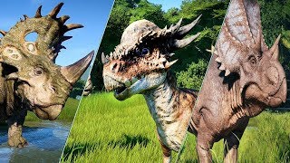 ALL HERBIVORE DINOSAURS  Jurassic World Evolution [upl. by Bertle]