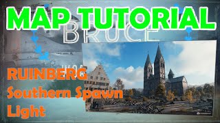 RUINBERG South Light  World of Tanks Map Tutorial  WoT with BRUCE [upl. by Ennaecarg933]