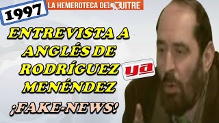 Entrevista a Antonio Anglés en el Ya de Rodríguez Menéndez Patrañas del caso Alcasser  1997 [upl. by Dituri]