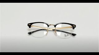 Ray Ban Eyeglasses ModelRB3716VM Color2890 BlackGold [upl. by Sherrie]