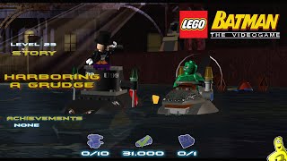 Lego Batman 1 Lvl 23  Harboring a Grudge STORY  HTG [upl. by Ainimreh]