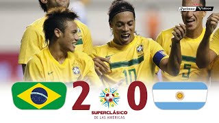 Brasil 2 x 0 Argentina ● 2011 Superclásico Extended Goals amp Highlights HD [upl. by Bohlin481]