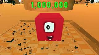 Numberblocks from OnE to oNe MILLION [upl. by Dhaf]