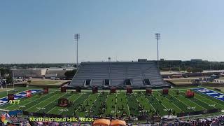 Mustang Band  Birdville Marching Festival  Prelims [upl. by Aliehc]