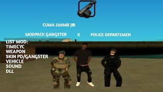 Modpack Gangster X Police Departemen Ringan banget jirr [upl. by Gahan927]