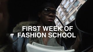 FIRST WEEK OF NYC FASHION SCHOOL 2024  FIT NYC [upl. by Camm207]