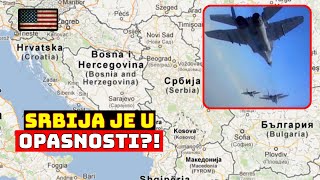 NAPETO NA GRANICAMA SRBIJE SPREMA SE NEŠTO OPASNO Američki vojni avion primećen blizu naše zemlje [upl. by Khai]