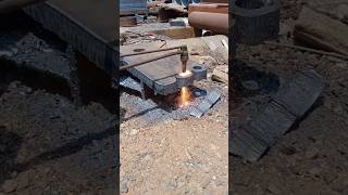 Oxyfuel cutting process craft [upl. by Nnylesor203]