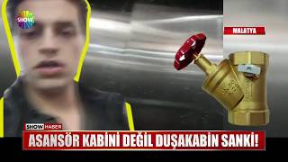 Asansör kabini değil duşakabin sanki [upl. by Cul]